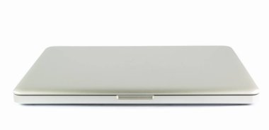 dizüstü bilgisayar beyaz arkaplanda izole edildi