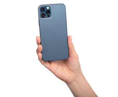 Telefonu kapat, beyaz, akıllı telefon beyaz renkli beyaz ekranda izole et.