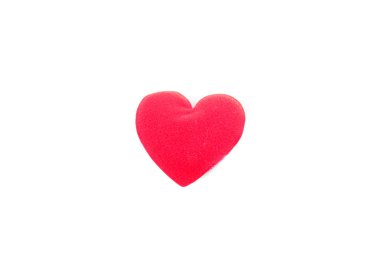 heart on white background.
