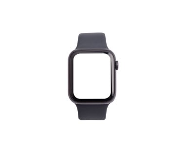 kablosuz akıllı saat beyaz arkaplanda izole