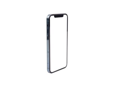 Bangkok, Tayland - 5 Ocak 2020: Smartphone iPhone 11 Pro 'nun Infographic Global Business web sitesi uygulaması, model iPhone 10 veya iPhone xs Max için boş beyaz ekran görüntüsü.