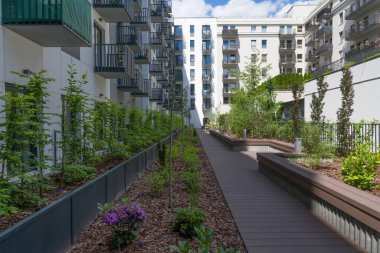 Peyzaj Bahçeli Modern Konut Kompleksi