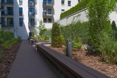 Peyzaj Bahçeli Modern Konut Kompleksi