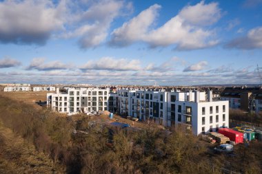 Yeni apartman Binaları İnşaatı