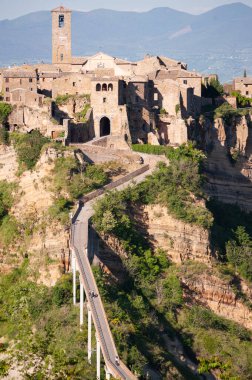 Civita di Bagnoregio, İtalya, Hilltop Köyü