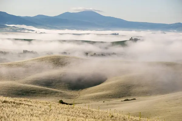Sisli Toskana Tepeleri Şafak, İtalya