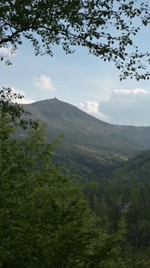 Sniezka Dağı Gözlemevi, Karkonosze Ulusal Parkı, Polonya
