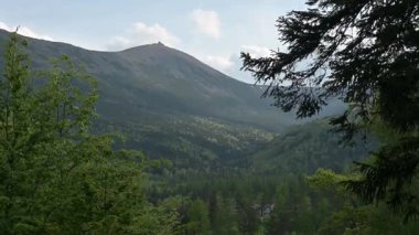 Sniezka Dağı Gözlemevi, Karkonosze Ulusal Parkı, Polonya