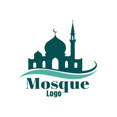 Islamic Mosque logo design Vector illustration clipart