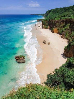 Sumba adasındaki tropik plaj