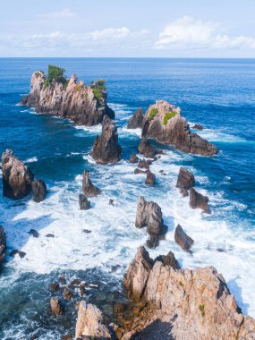 Akdeniz kıyıları. 