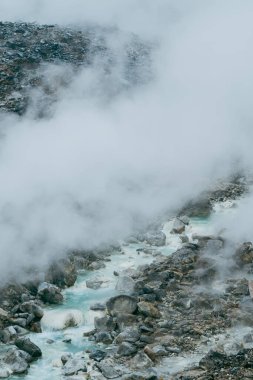 Fümerol ve kaplıca, jeotermal gaz buhar aktivitesi