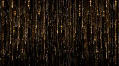 Altın parıldayan yağmur parçacığı arkaplanı