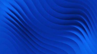 Parlak mavi eğimli dalga soyut hareket arkaplan kusursuz döngü