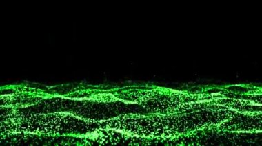 Parlak çizgileri olan soyut bir arkaplan. 3d oluşturma.