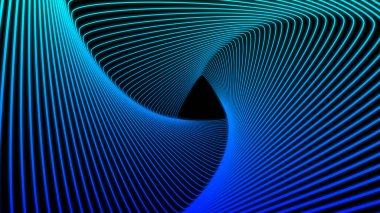 mavi ve siyah soyut fraktal arkaplan çizimi tasarımı