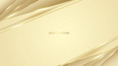 Altın gradyan soyut lüks arka plan