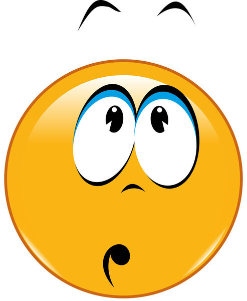 милый вектор эмодзи-иллюстрации