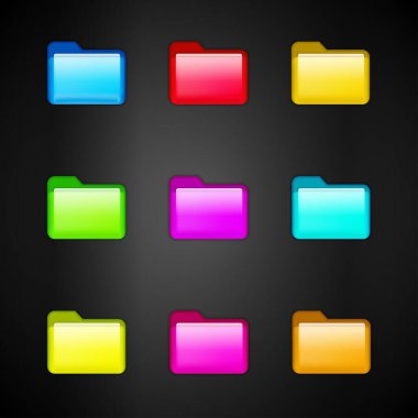 Dizin simgesi Belgeleri Dizin Masaüstü simgeleri Sistem Yazılımı ve Aygıt Vektörü simgesi