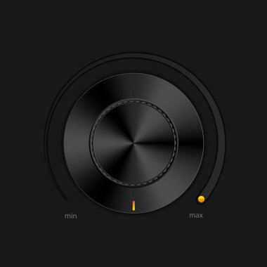 Gradyan gri arkaplan üzerinde çeşitli biçimlere sahip web düğmesi seti