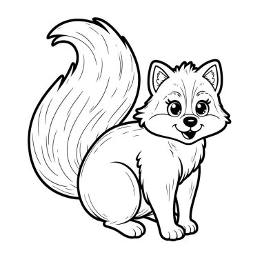 Orman hayvanlarının siluetleri