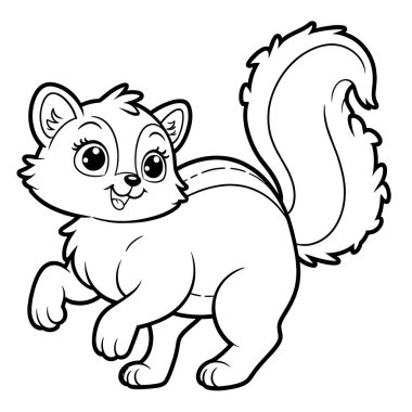 Orman hayvanlarının siluetleri