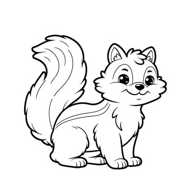 Orman hayvanlarının siluetleri