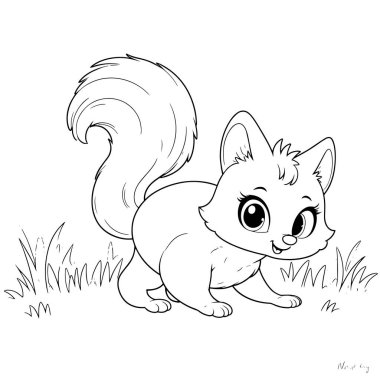 Orman hayvanlarının siluetleri