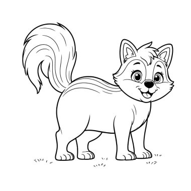 Orman hayvanlarının siluetleri