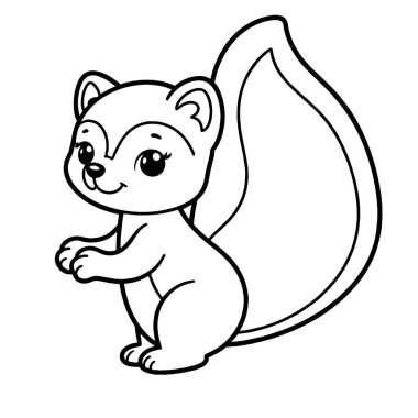 Orman hayvanlarının siluetleri