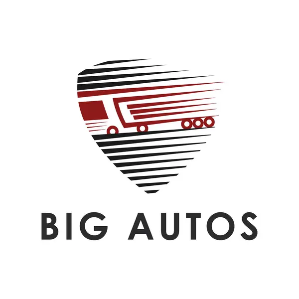 Big autos is a simple truck logo design for automotive industry.