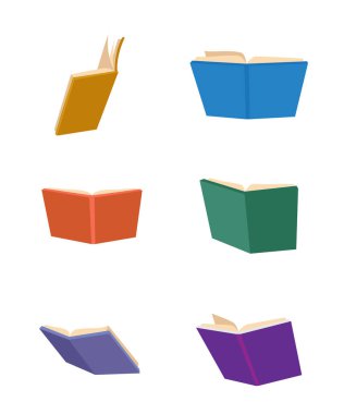 Çizgi film çizim seti yığını