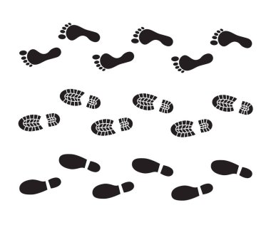 Ayakkabı İzleri Çizimi