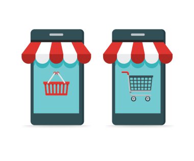 Smartphone Çevrimiçi Alışveriş Hisseleri Çizimi