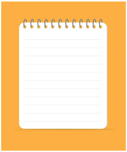 Çizgili defter şablonu hisse senedi çizimi