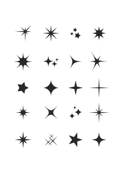 Işıltı simgesi stok illüstrasyonu. vektör Resimleri.