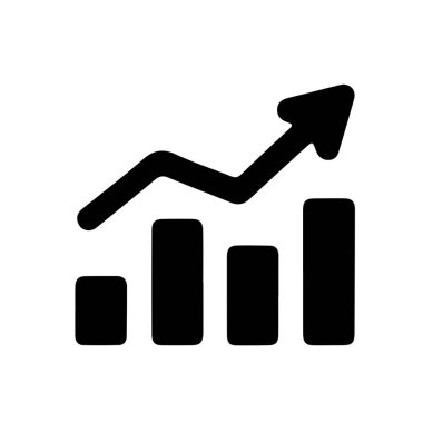 Beyaz arkaplan ile simge siluet vektör biçimi