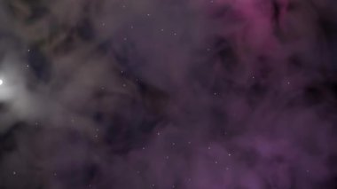 Yıldızlı 3D kozmik bulutsular üretti.