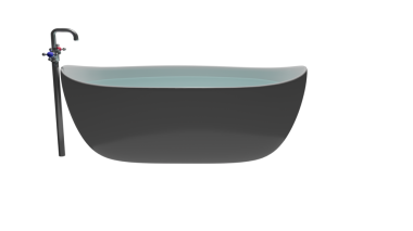 Şeffaf arkaplanda banyo