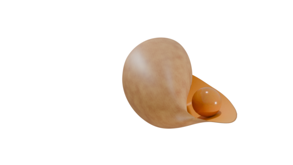 Nadir sarı melo inci.