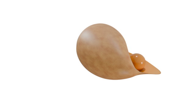 Nadir sarı melo inci.