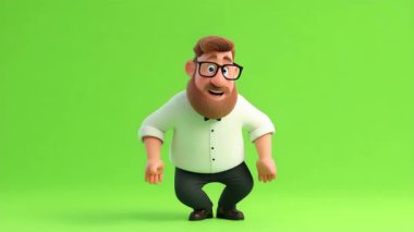 Garson 'un 3 boyutlu animasyonu kayıyor ama bakiyeyi yakalıyor: 124- Yeşil Ekran.