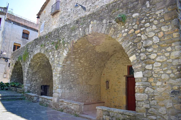 Besalu Girona Kilisesi Spanya — Stok fotoğraf