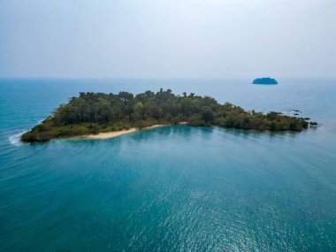 Kai Bae Koh Chang ve Koh Man Nai Dronview, Trat, Tayland