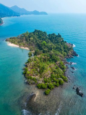 Kai Bae Koh Chang ve Koh Man Nai Dronview, Trat, Tayland