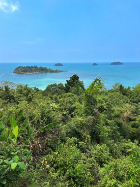 Kai Bae Koh Chang ve Koh Man Nai Dronview, Trat, Tayland