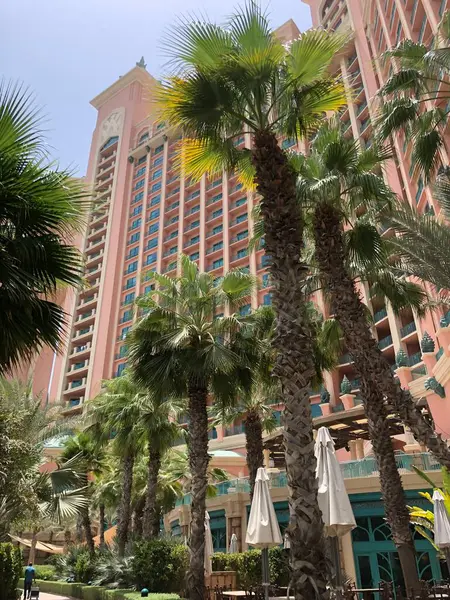  Otel güneşli bir günde Dubai 'de