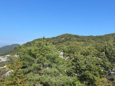 Dağların güzel manzarası