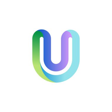 U harfi logo tasarımı