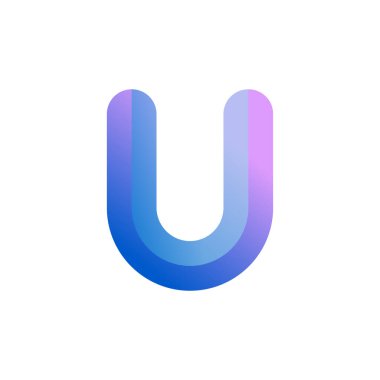 U harfi logo tasarımı